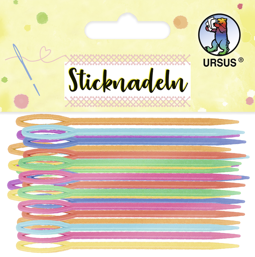 Embroidery needles 6,7cm 32pcs